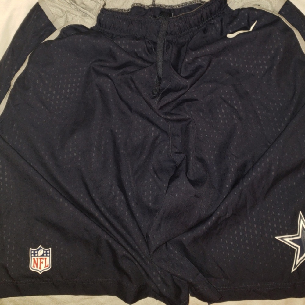 Nike on field apparel dri fit Dallas cowboys short